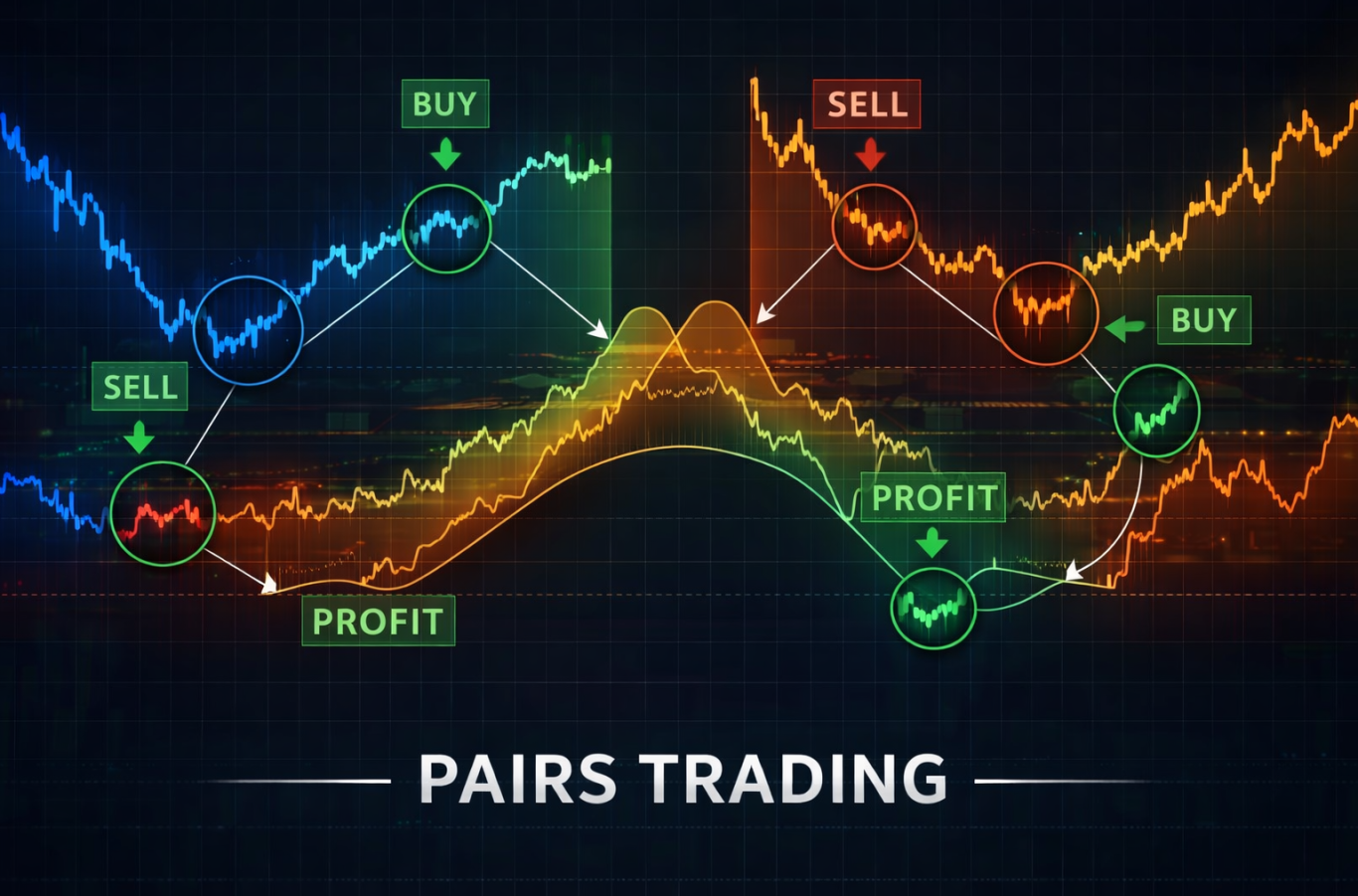 Trading con operativa de pares Pairs Trading